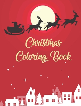 Paperback Christmas Coloring Book: Great Coloring Book Gift for Kids Book