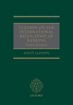 Hardcover Gleeson on the International Regulation of Banking Book