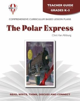 Paperback The Polar Express - Teacher Guide by Novel Units Book