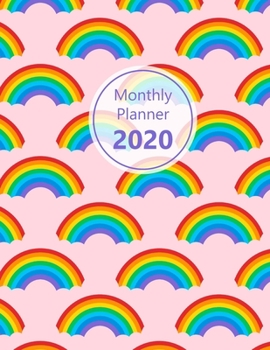 Paperback Monthly planner 2020: Large. Month on 2 pages. Incl. 2020 Calendar, Important dates section and Notes pages. 8.5" x 11.0" (Letter size). (Ra Book