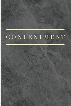 Paperback Contentment: Happiness Journal with 90 Day Writing Prompts Book