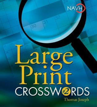 Paperback Large Print Crosswords #2 [Large Print] Book
