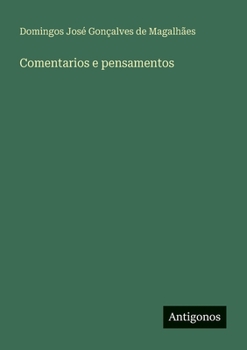 Paperback Comentarios e pensamentos [Portuguese] Book