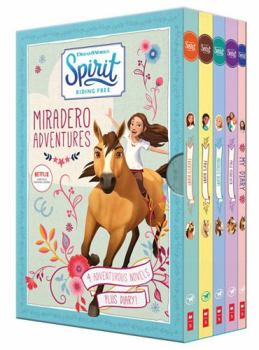 Paperback Miradero Adventures 5-Book Collection (Dreamworks: Spirit Riding Free) Book