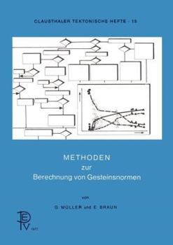 Paperback Methoden Zur Berechnung Von Gesteinsnormen [German] Book