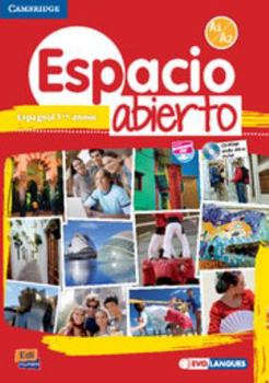 Paperback Espacio Abierto Niveau 1 Livre de l'Élève + CD-ROM Et Accès À Eleteca [With CDROM] [Spanish] Book