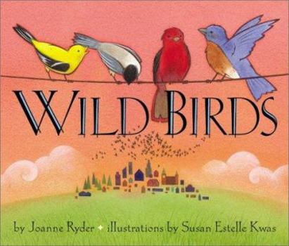 Library Binding Wild Birds Book