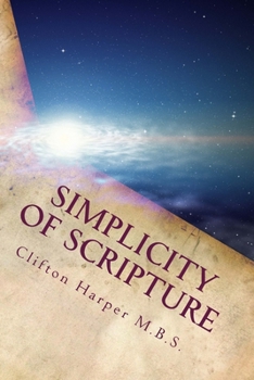 Paperback Simplicity of Scriptures: Bible study Book