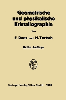 Paperback Geometrische und physikalische Kristallographie [German] Book