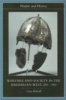 Paperback Warfare and Society in the Barbarian West, 450-900 Book