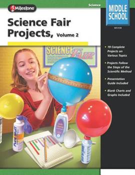Paperback Science Fair Projects, Volume 2, Grades 6 - 8 Book