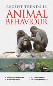 Hardcover Recent Trends in Animal Behaviour Book