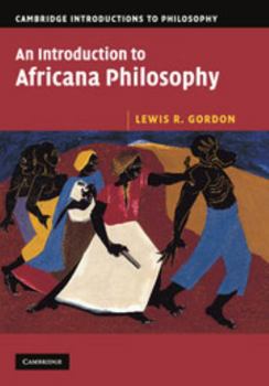 Intro Africana Philosophy - Book  of the Cambridge Introductions to Philosophy