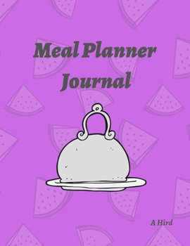 Paperback Meal Planner Journal Book