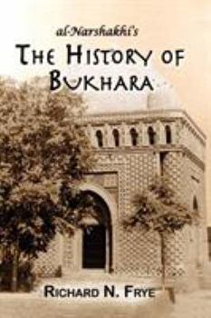 Paperback The History of Bukhara Book