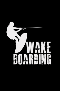 Paperback Wakeboarding: 6x9 WAKEBOARD - dotgrid - dot grid paper - notebook - notes Book