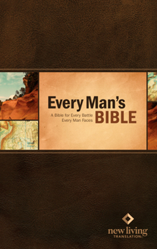 Hardcover Every Man's Bible-NLT Book