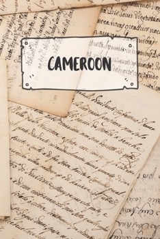 Cameroon: Ruled Travel Diary Notebook or Journey  Journal - Lined Trip Pocketbook for Men and Women with Lines