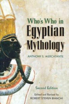 Hardcover Who's Who in Egyptian Mythology Book