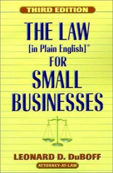 Paperback Law (in Plain English) for Small Businesses Book