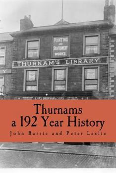 Paperback Thurnams, 192 Year History Book