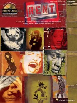 Paperback Rent (Vol. 47 Piano Play-Along) Book