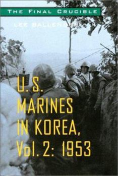 Hardcover Final Crucible US Marines in Korea Book
