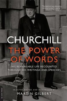 Paperback Churchill: The Power of Words Book