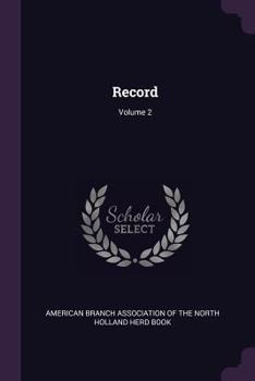 Paperback Record; Volume 2 Book