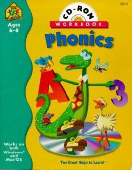 Paperback Phonics Interactive Workbook [With *] Book