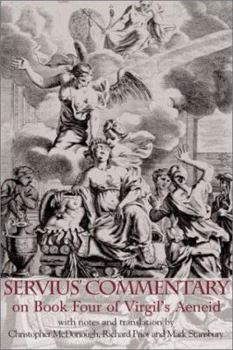 Paperback Servius' Commentary on Book Four of Virgil's Aeneid Book