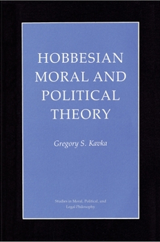 Paperback Hobbesian Moral and Political Theory Book