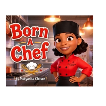 Paperback Born A Chef [Large Print] Book