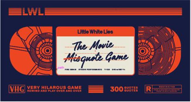 Game The Movie Misquote Game Book