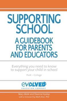 Paperback Supporting School: A Guidebook for Parents and Educators Book