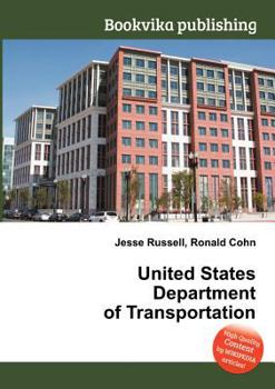 Paperback United States Department of Transportation Book