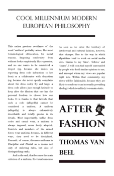 Paperback After Fashion Book