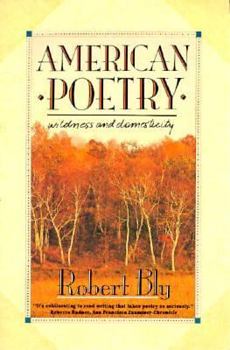 Paperback American Poetry: Wildness and Domesticity Book