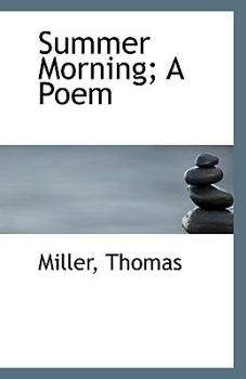 Paperback Summer Morning; A Poem Book