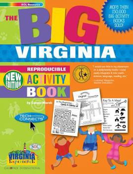 Paperback Virginia Big Reproducible Activity Book: New Version Book