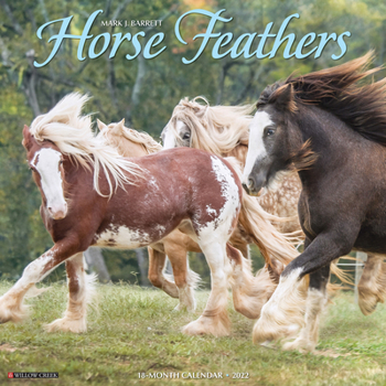 Calendar Horse Feathers 2022 Wall Calendar Book