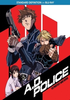Blu-ray A.D. Police: To Protect and Serve Book
