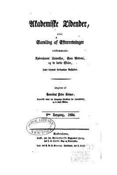 Paperback Akademiske Tidender [Danish] Book