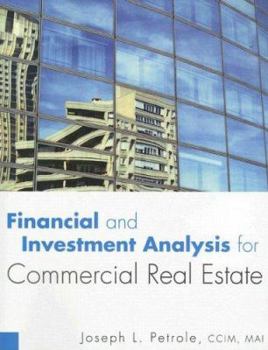 Paperback Financial and Investment Analysis for Commercial Real Estate Book