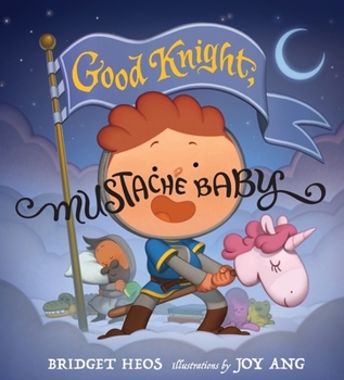 Hardcover Good Knight, Mustache Baby Book