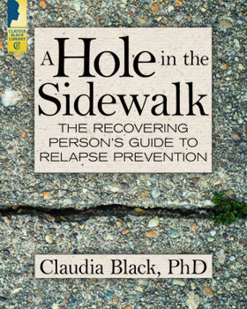 Paperback A Hole in the Sidewalk: The Recovering Person's Guide to Relapse Prevention Book