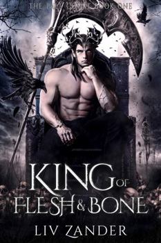 Paperback King of Flesh and Bone: A Dark Fantasy Romance (The Pale Court) Book