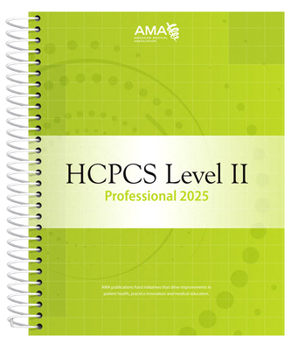 Paperback HCPCS 2025 Level II Professional Edition Book