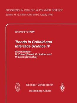 Paperback Trends in Colloid and Interface Science IV Book