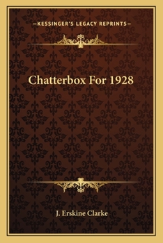 Paperback Chatterbox For 1928 Book